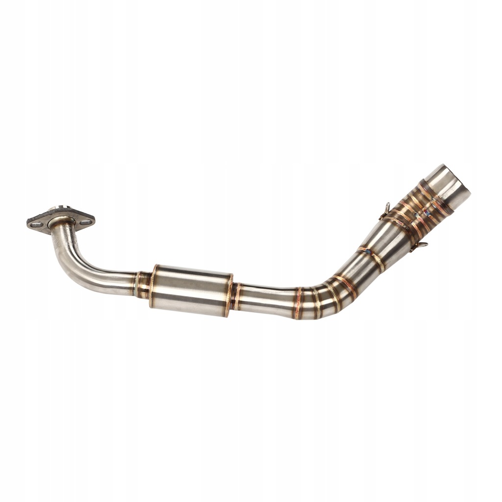 фото №7, Передняя средняя труба выхлопная motocykla с резонатор заменитель ze нержавеющая сталь