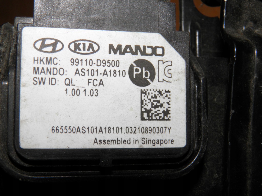 фото №3, Kia sportage iv lift 2018 2020 радар 99110-d9500