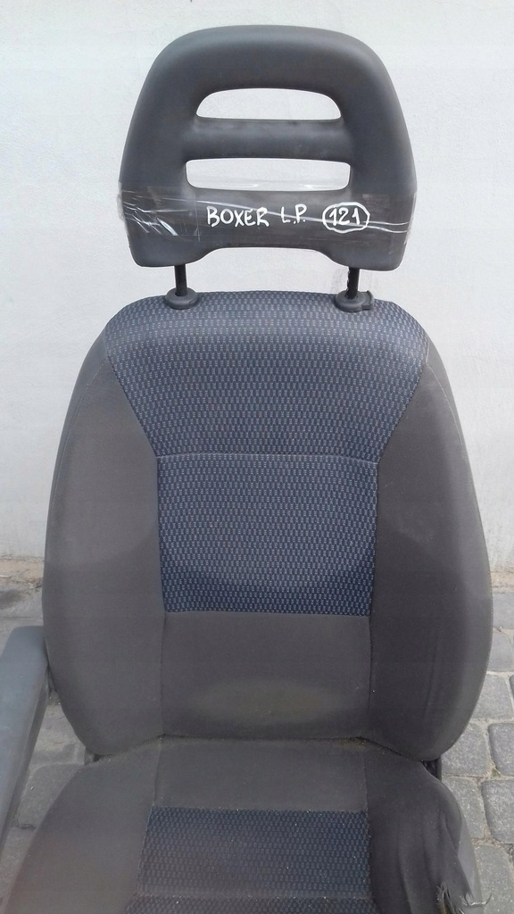 фото №16, Сиденье левый перед peugeot boxer ii lift