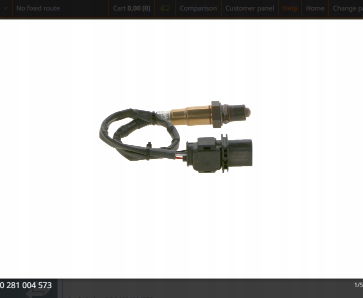 фото №2, Датчик лямбда-зонд ford 1.4/1.6 tdci