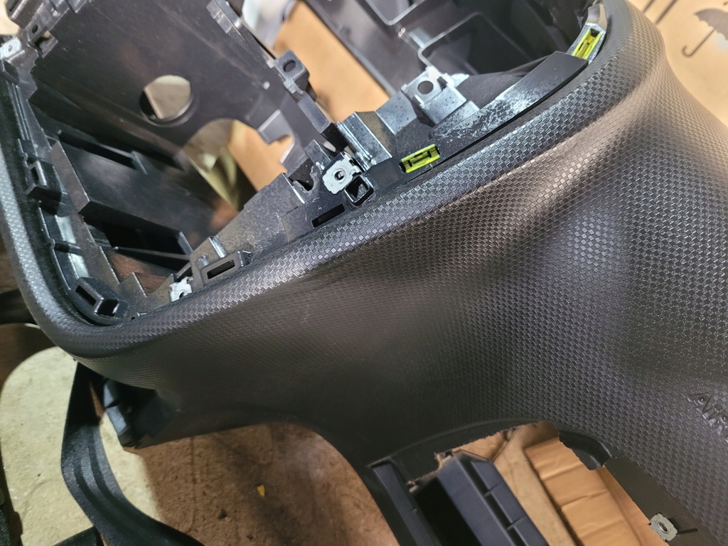 фото №6, Консоль подушка безопасности подушки безопасности seat leon ii карбон org