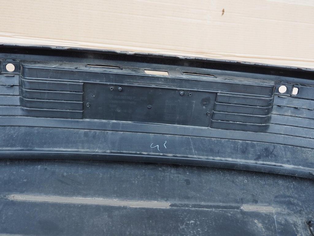 фото №15, Porsche taycan диффузор бампер задняя накладка