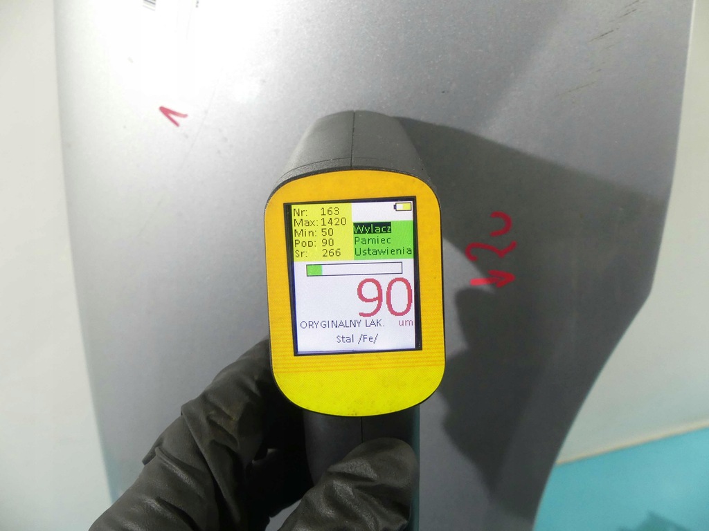 фото №11, Крыло перед правый mazda premacy серебристый 22v