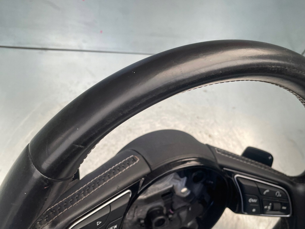 фото №6, Audi s5 a5 f5 coupe sportback воздуховод кожаный лепестки переключения оригинал