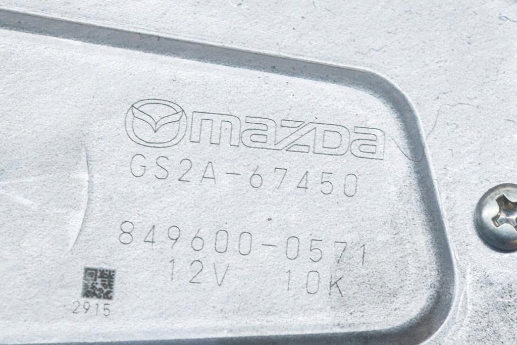 фото №5, Mazda 6 kombi gh1 задняя крышка багажника двигатель дворники стекло передней gs2a-67450