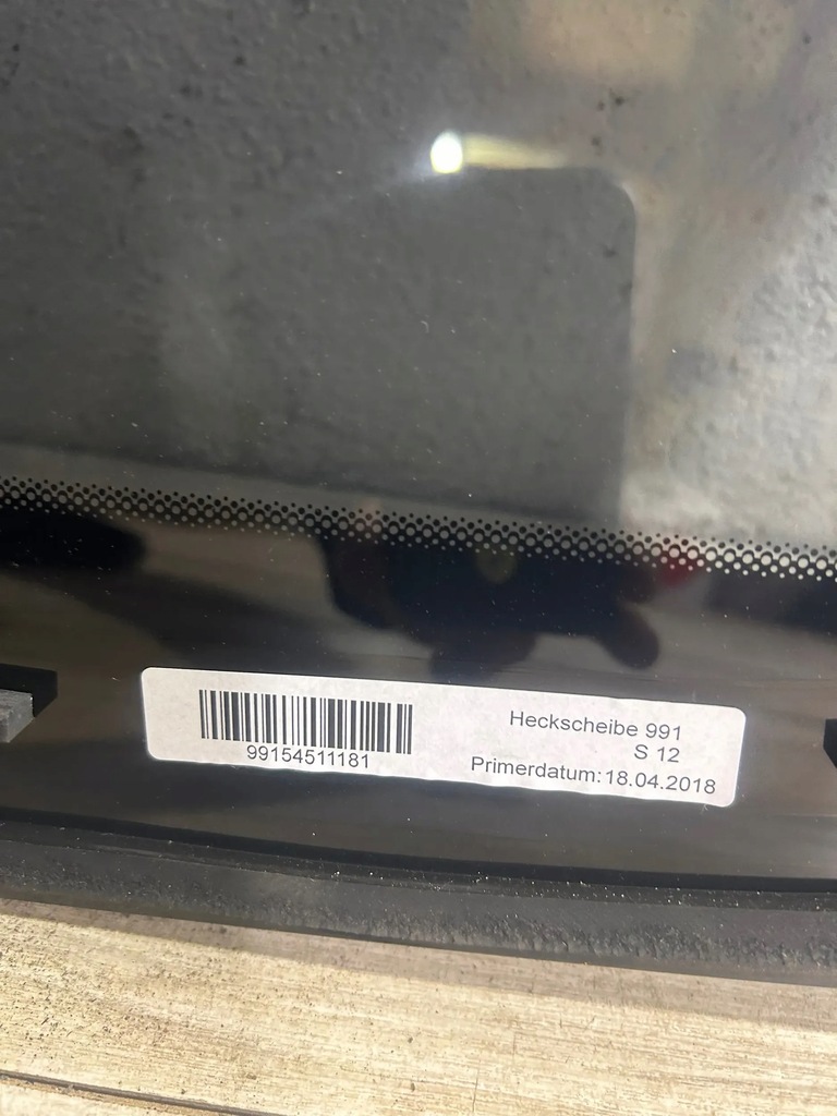 фото №7, Porsche 911 991 gt3 rs задня скло пластик