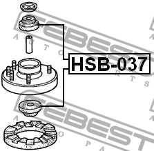 фото №2, Втулка амортизатора перед do honda pilot 3.5