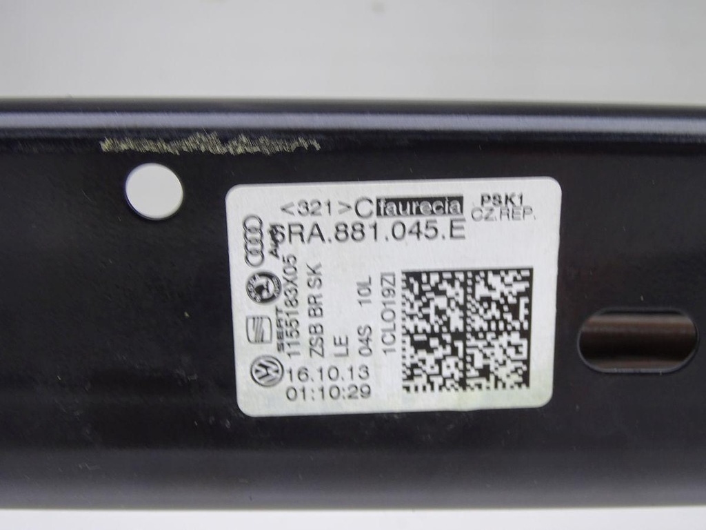 фото №3, Skoda rapid 12-19 каркас спинка сидіння лівий перед