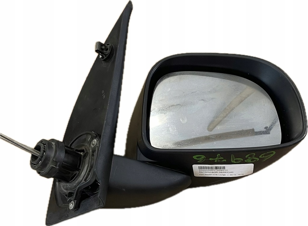 фото №10, Fiat panda ii lift 03-12r зеркало правое механический ручные
