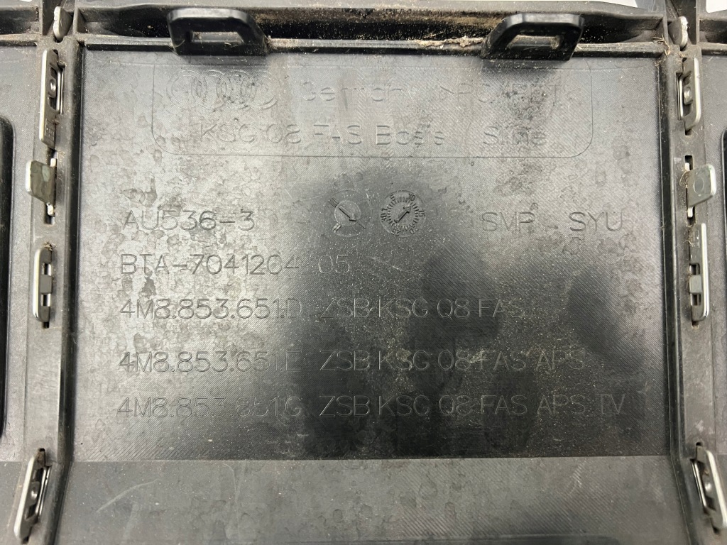 фото №8, Audi q8 s-line 4m8 решітка радіатора решітка радіатора хром бампера передній перед 18-22