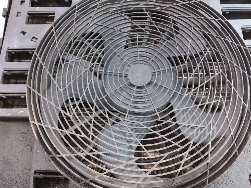 Bmw 7 e65 e66 2003 електричний вентилятор радіатора Оригінал