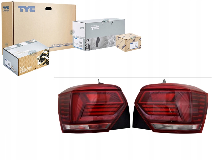 фото №1, Лампа задняя l vw polo vi aw 09.17- tyc