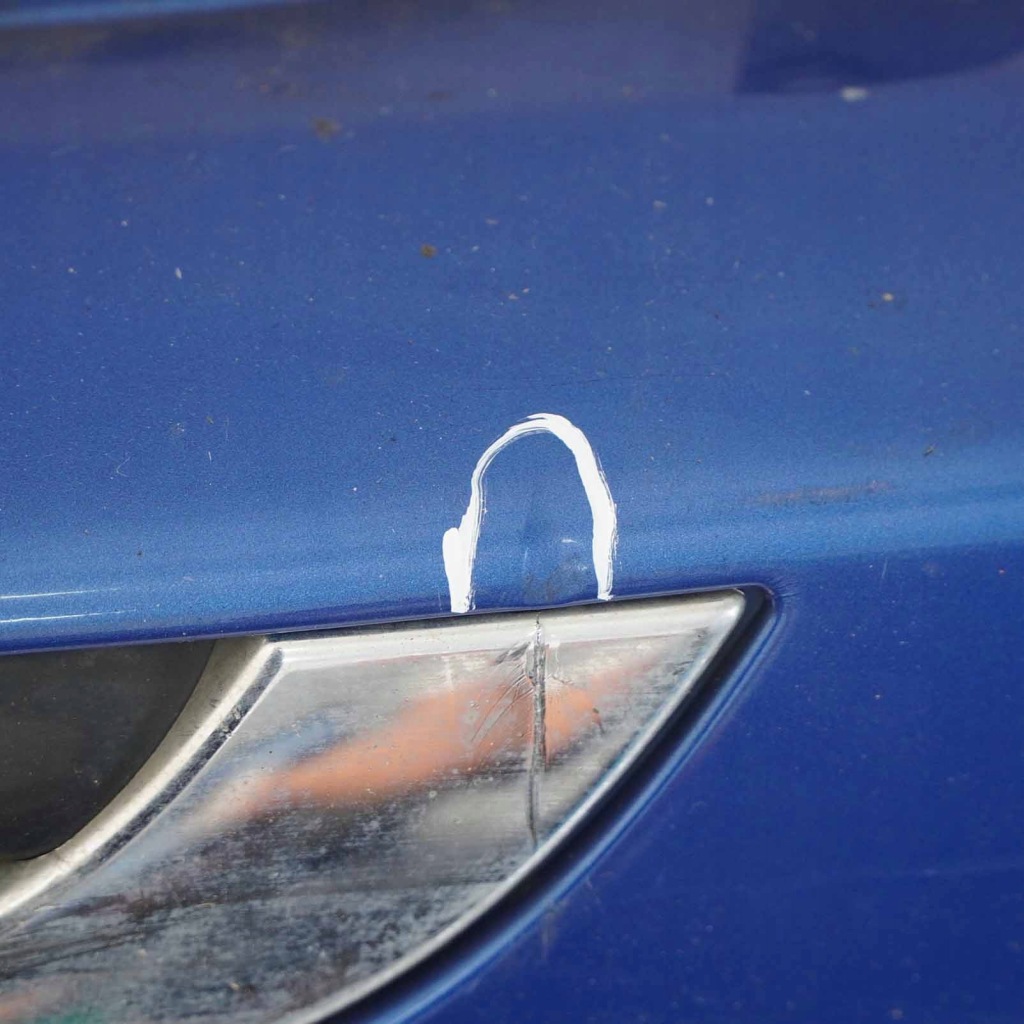 фото №11, Mini r50 r52 бампер передній hyper blue - a28