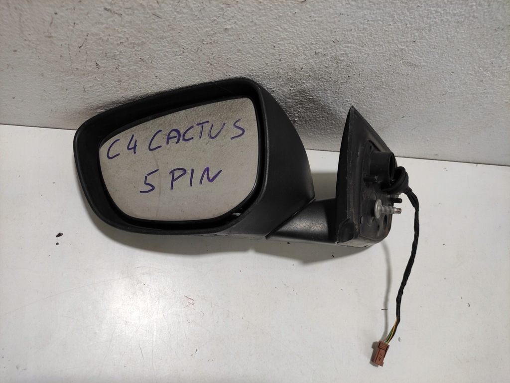 фото №1, Citroen c4 cactus зеркало левая 5 pin