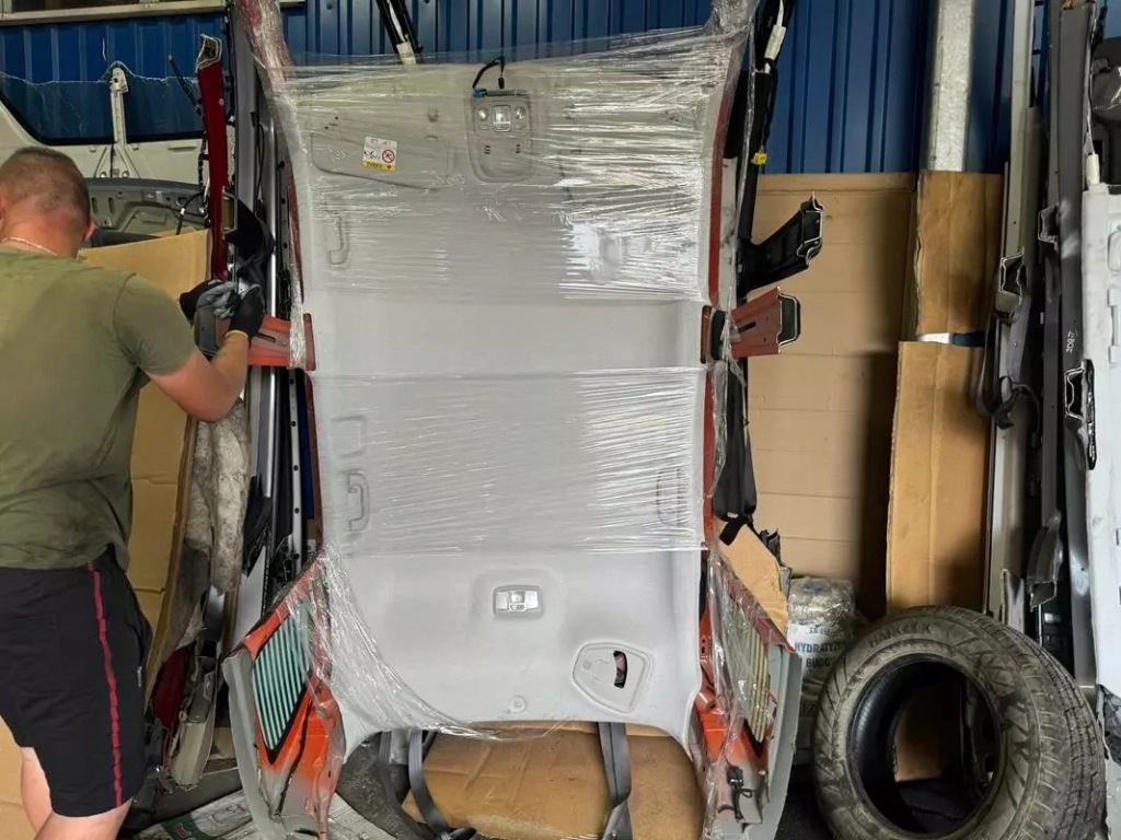 фото №9, Citroen c3 aircross дах обшивка стеля рейлінги