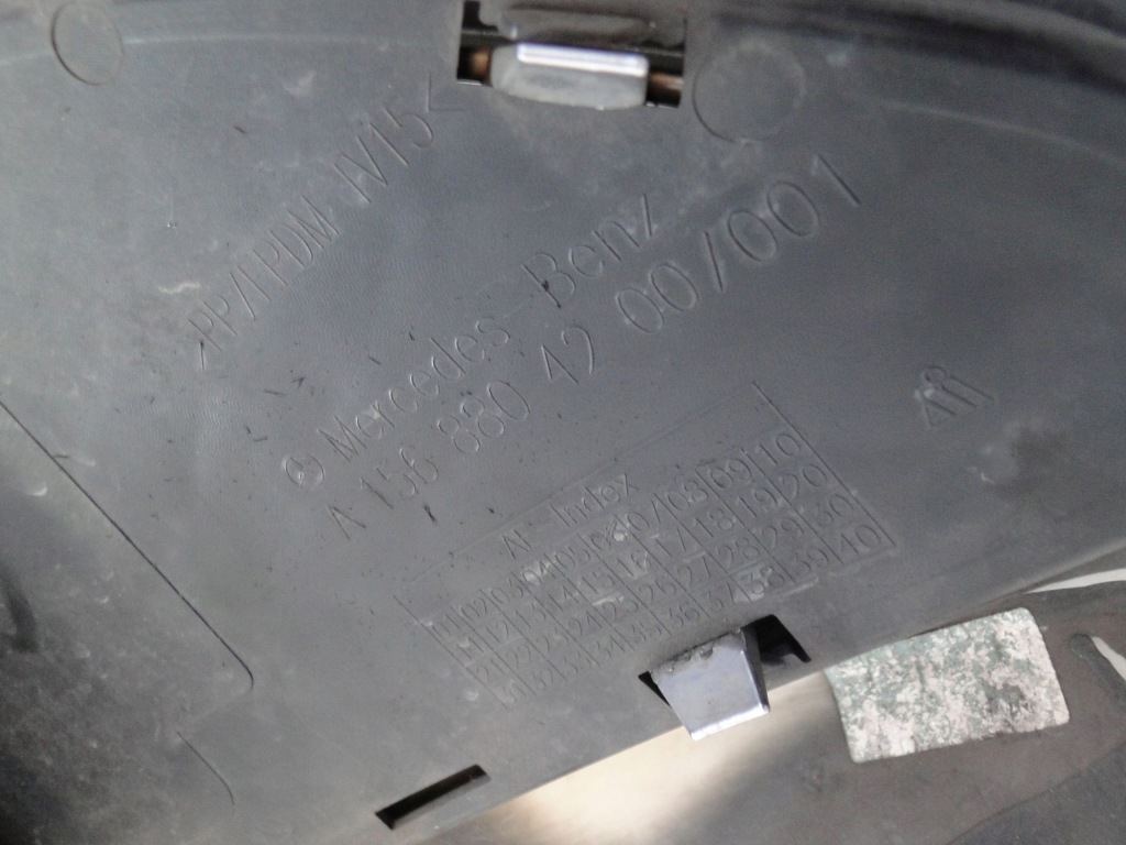 Mercedes gla x156 156 рестайлінг  накладка бампера перед Ціна