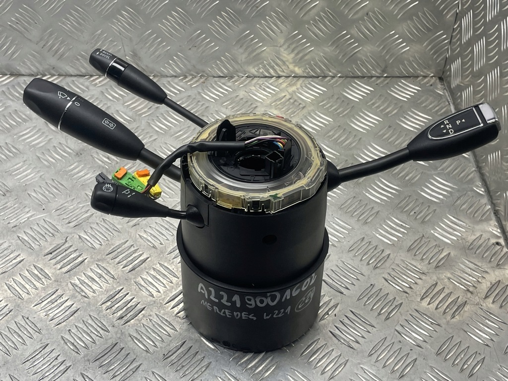 фото №12, Mercedes w221 рычаг подрулевой переключатель переключатель комбинированный a2219001602