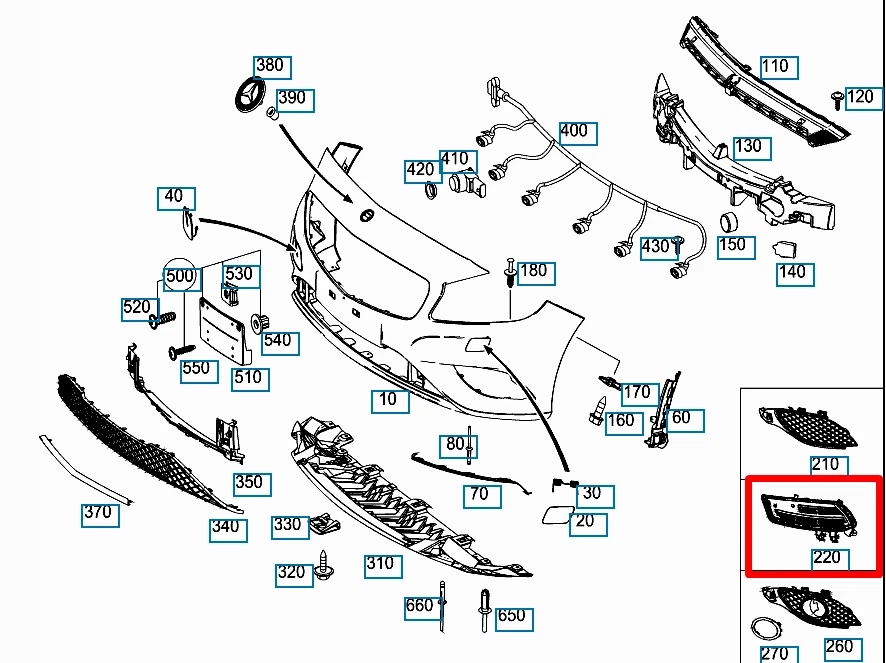 Mercedes-benz klasa a w176 бампер передний правый решётка радиатора a1768851622 Киев