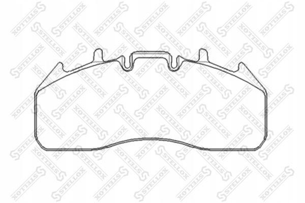 фото №1, Тормозные колодки тормозные 29174 rvi magnum premium, volvo fm fh13