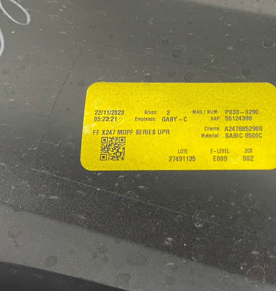 фото №15, Mercedes glb x247 a247 бампер передній