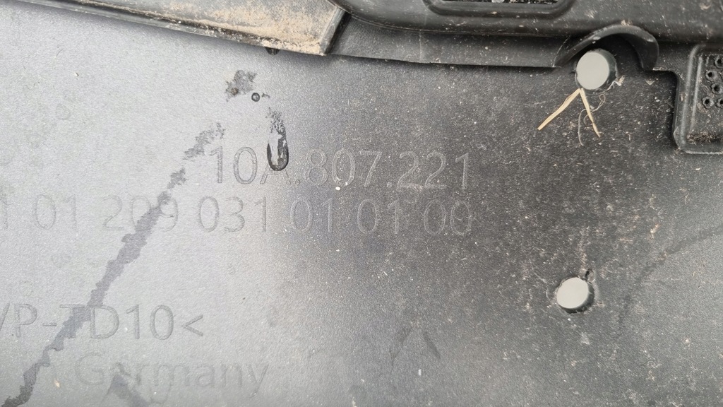 фото №14, Бампер vw id.3 10a 20- перед pdc светодиоды передний