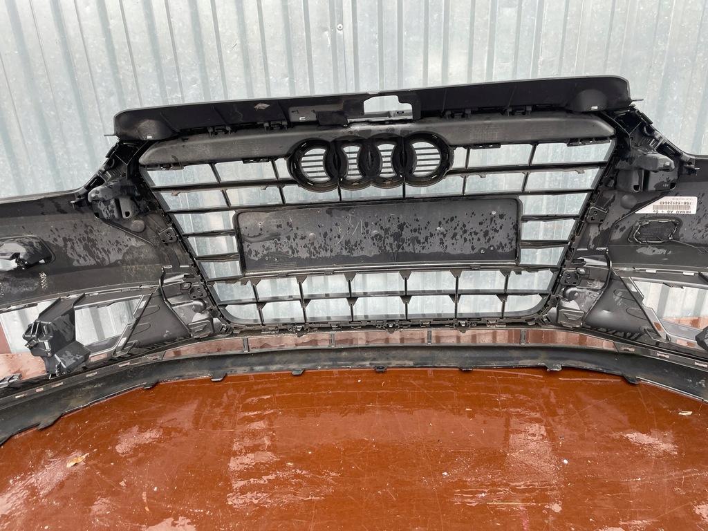 фото №7, Бампер передний перед audi a3 8v 8v5 sedan 2012- решётка радиатора