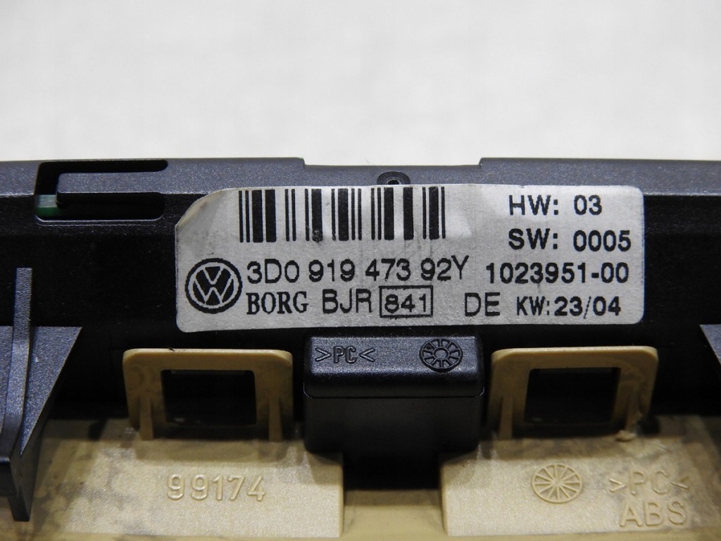 фото №9, Дисплей pdc задняя vw touareg i 3d0919473