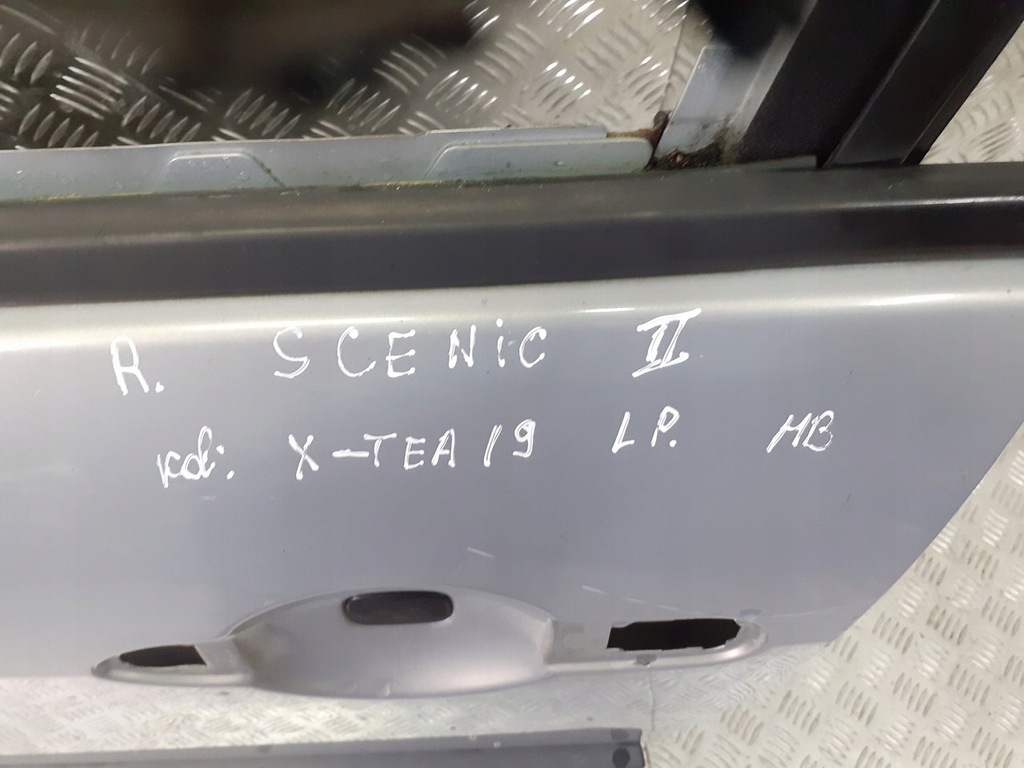 фото №3, Дверь левый перед renault scenic ii tea19