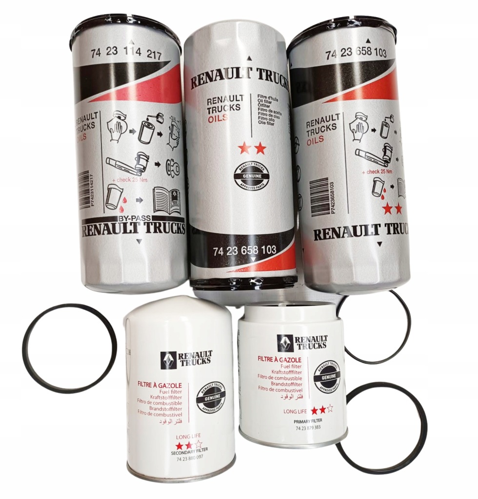 Купить Комплект фильтров renault t euro 6 7423880701