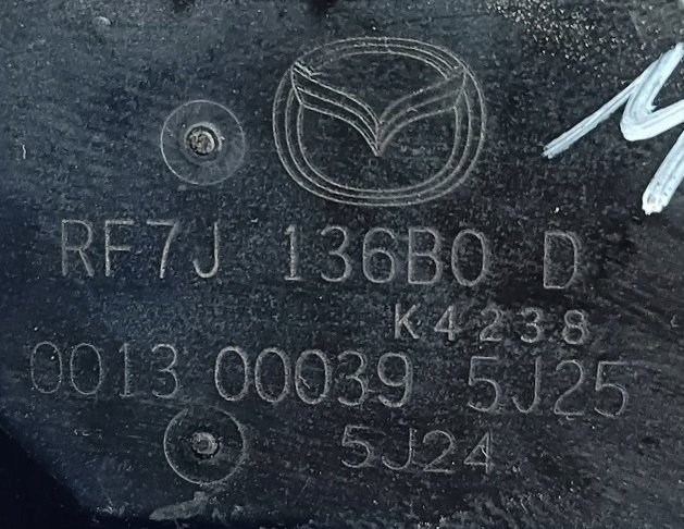 фото №3, Mazda 5 07 r 2.0 citd дроссельная заслонка