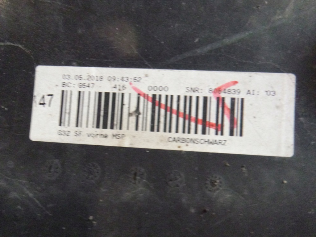 фото №7, Bmw 6 gran turismo g32 m-pakiet бампер передний