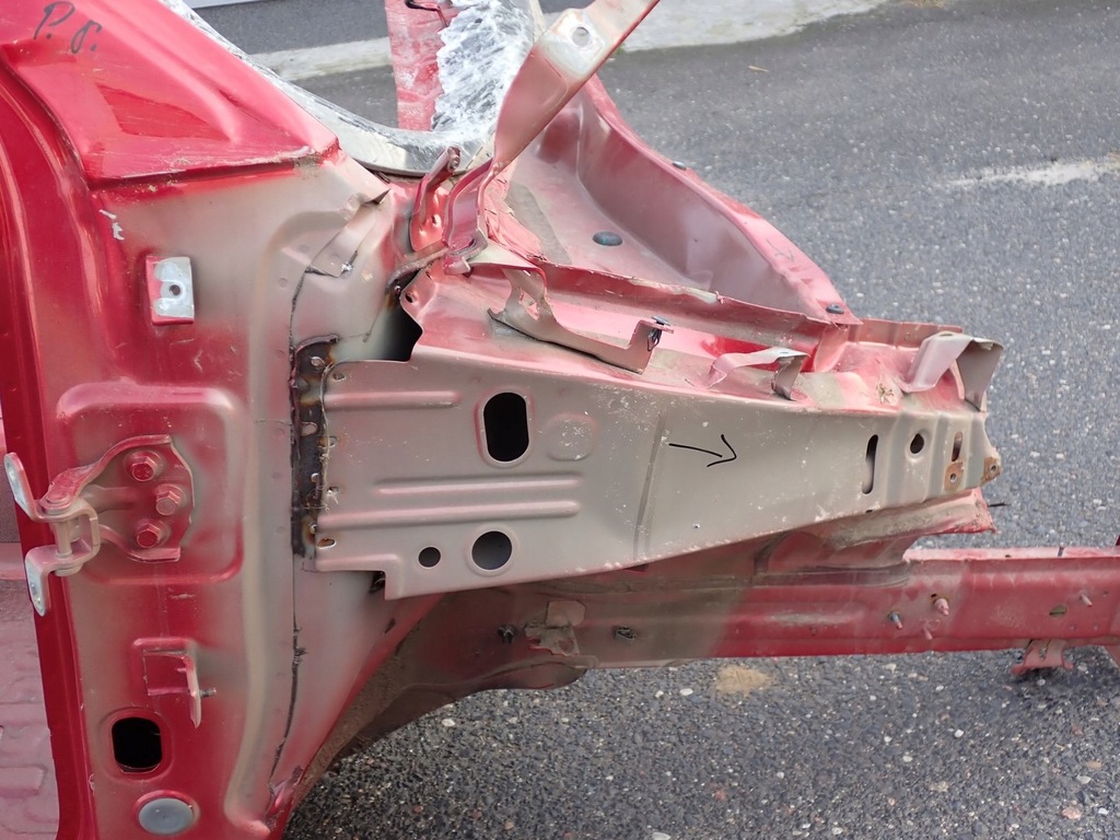 фото №6, Четверть лонжерон правый перед europa oryg mg zs ev 21r