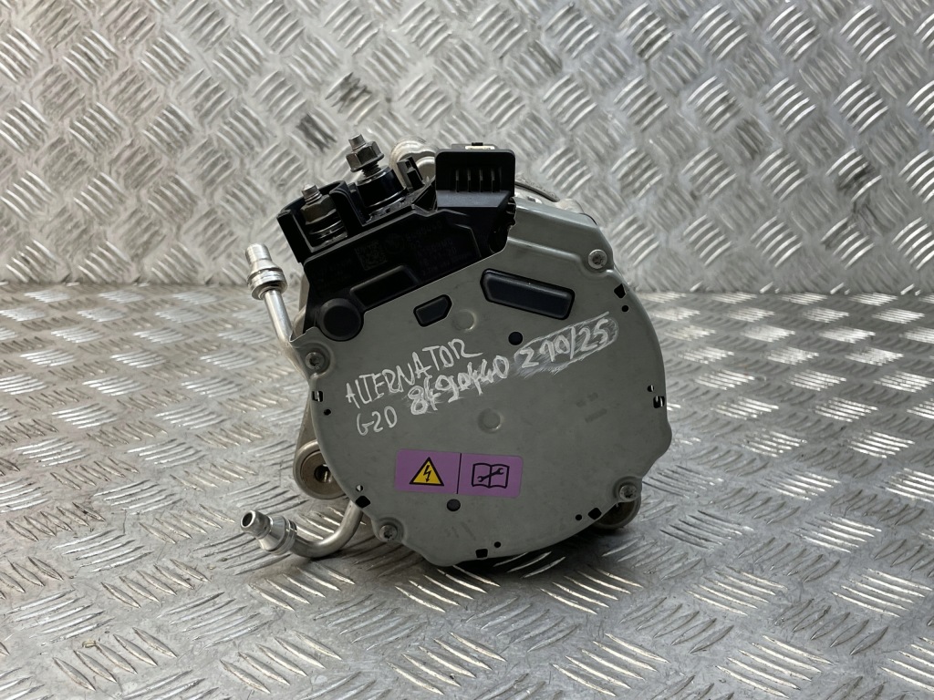 фото №6, Bmw оригинальный номер 8490440 3' g20 g21 5' g30 стартер-генератор генератор стартер