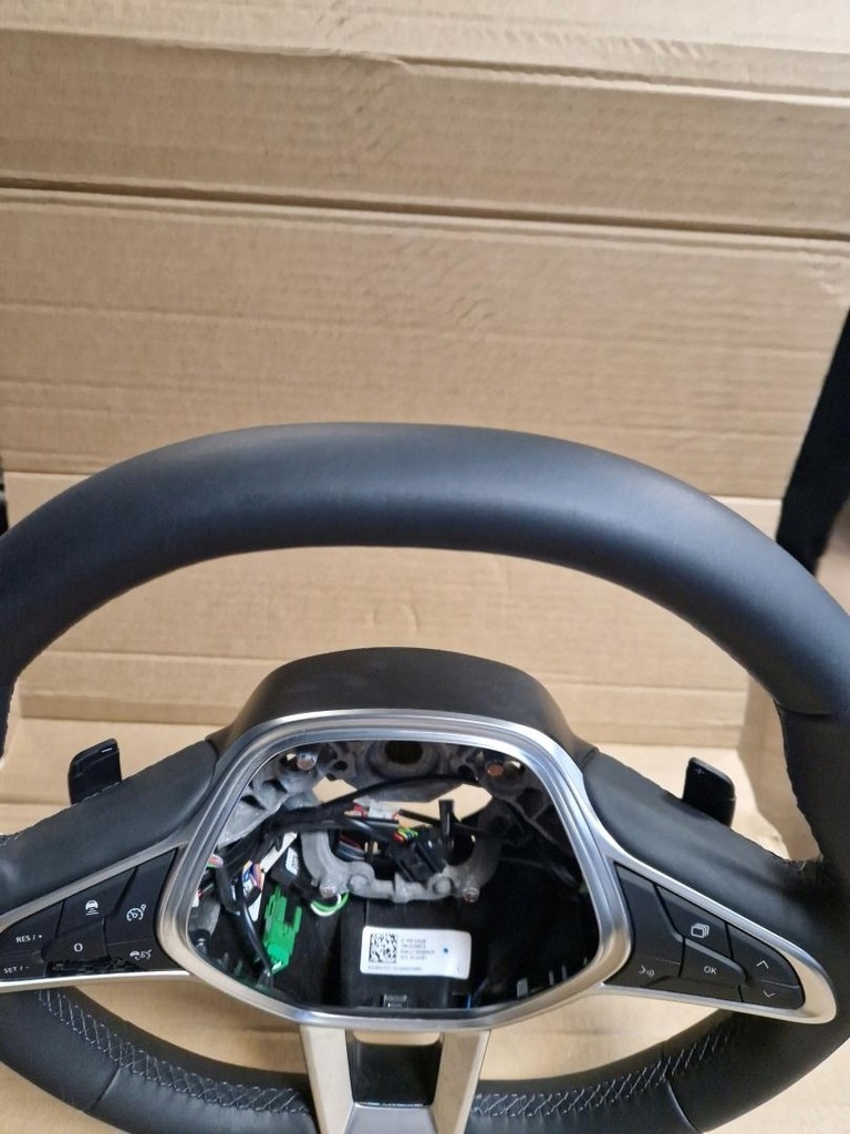 фото №6, Воздуховод кожа лепестки переключения renault clio v