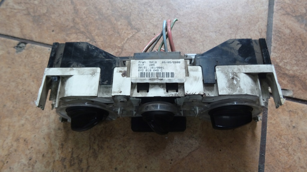 фото №1, Fabia i' панель обдув 6y0819045c 02r