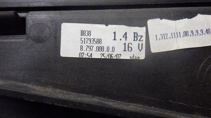 фото №10, Радіатор wody кондиціонера fiat 500 1.4 51793588