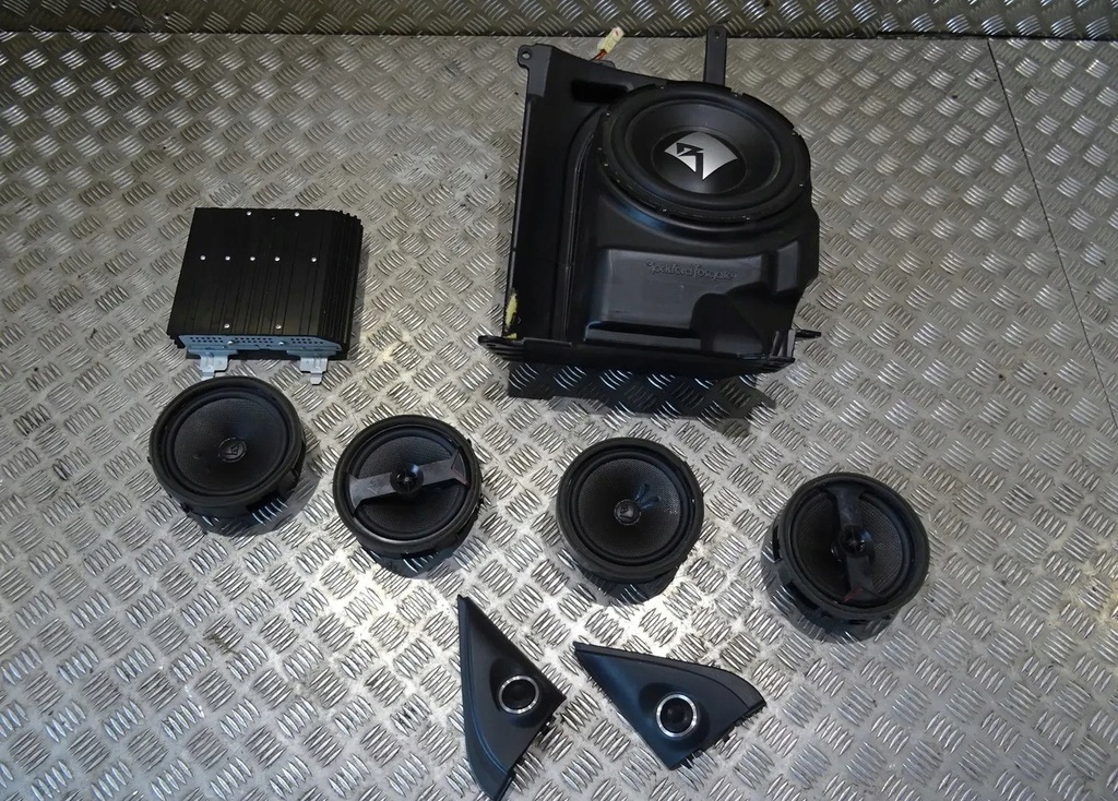 фото №1, Mitsubishi outlander iii аудіосистема rockford fosgate набір