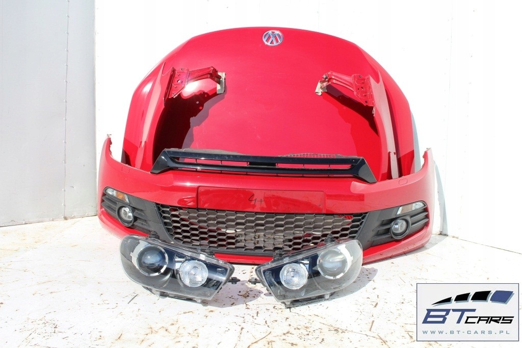 фото №6, Vw scirocco перед крила бампер pas капот балка капот крила бампер pa