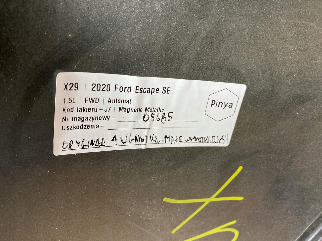 фото №9, Крыло правый перед передний ford escape mk3 20+