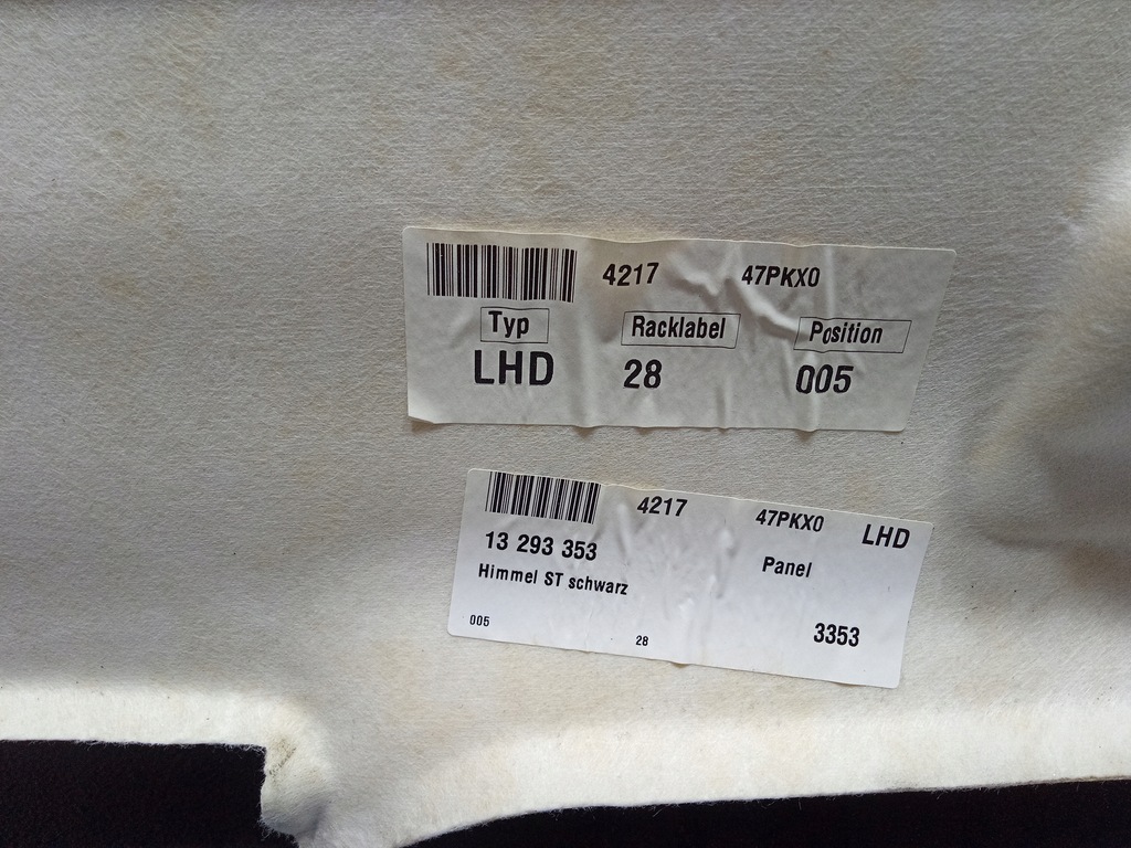 фото №6, Opel insignia a kombi opc потолок czarna