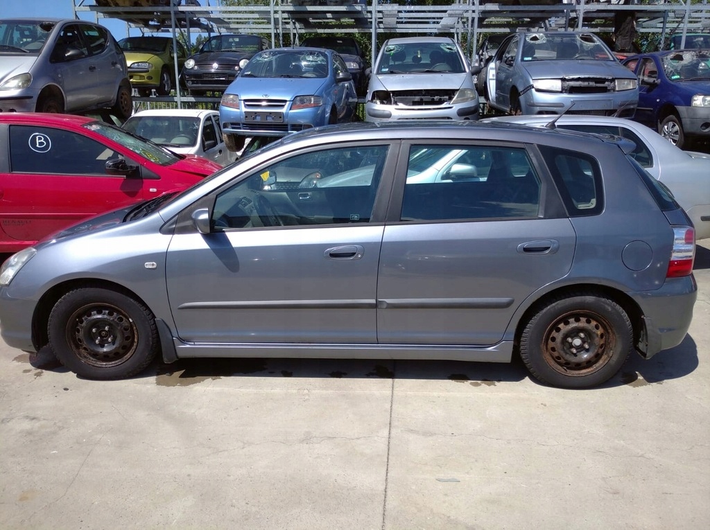 фото №12, Honda civic 7 vii eu7 5d lift 04- накладка молдинг поріг права nh674p