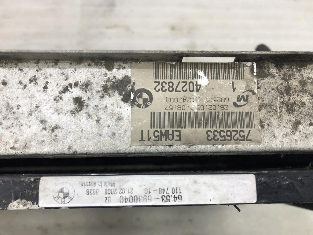 фото №7, Радіатор комплект bmw e90 3.0benzyna 7526533