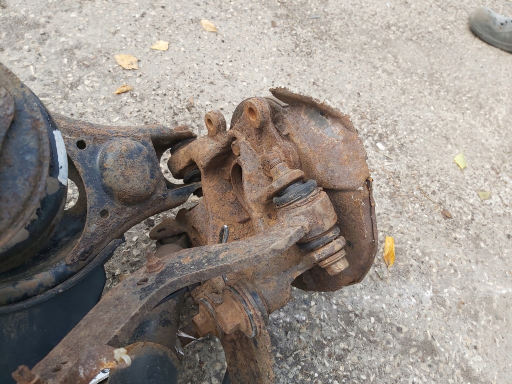 фото №7, Toyota rav4 iii балка подвеска задняя подрамник рычаг поворотный кулак