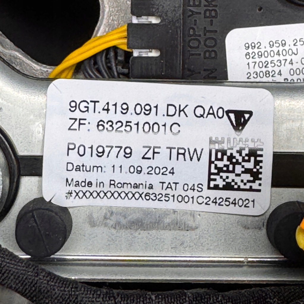 фото №8, Porsche 911 992 macan panamera cayenne воздуховод alcantara nowa sport 36cm