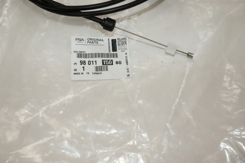 фото №4, Opel crossland x citroen c3 iii c3 aircros c4 cactus - трос ручка капот