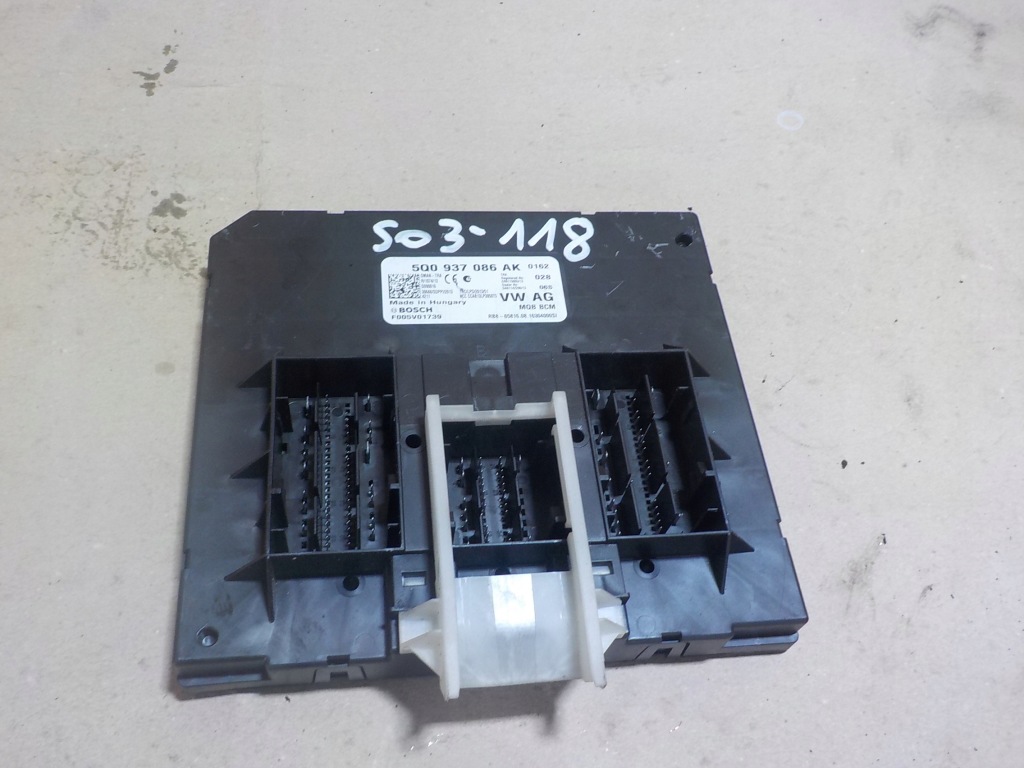 фото №1, Octavia iii блок управления комфорта 5q0937086