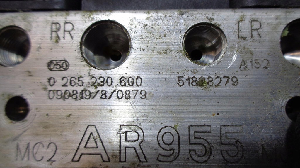 фото №7, Насос тормозная abs 0265230600 alfa romeo mito 08-