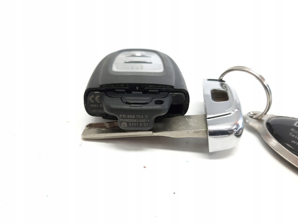 фото №7, Замок зажигания ключ audi a5 8t q5 8r a4 b8 8k0909131d