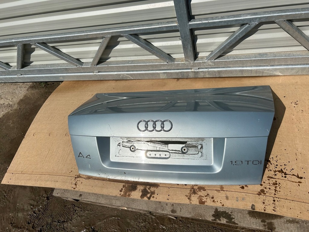 фото №1, Крышка багажника задняя задняя багажника audi a4 b6