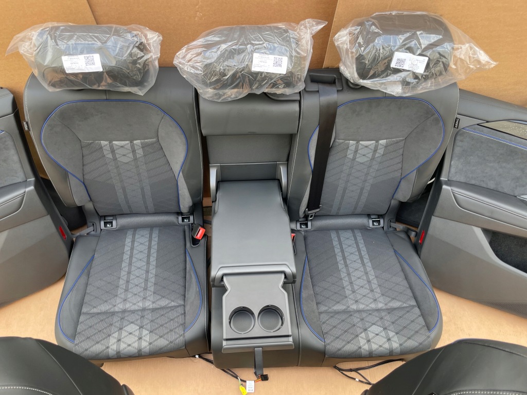 фото №10, Сидіння заднє сидіння обшивки tiguan iii 2024- alcantara масаж електрика nowe kpl